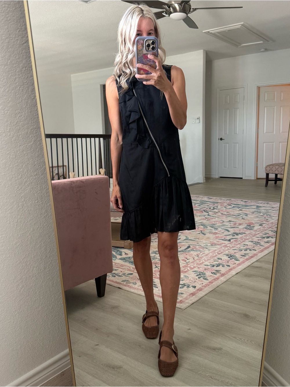 Marc Jacob’s black zipper dress womens size 0